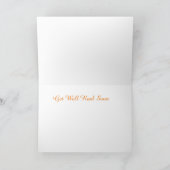 Get Well Card サンキューカード (内部)