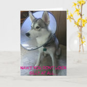 Get Well Card #2 (おもしろい) カード (黄色い花)