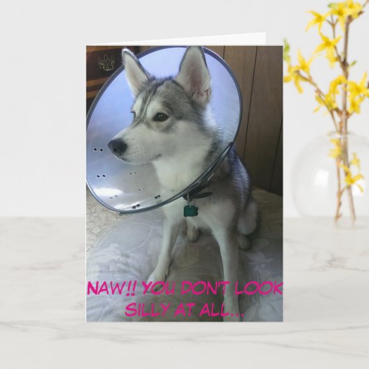 Get Well Card #2 (おもしろい) カード (黄色い花)