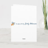 Get Well Card - Gray Tabby Cat カード (裏面)