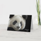 Get Well Card Panda カード (正面)