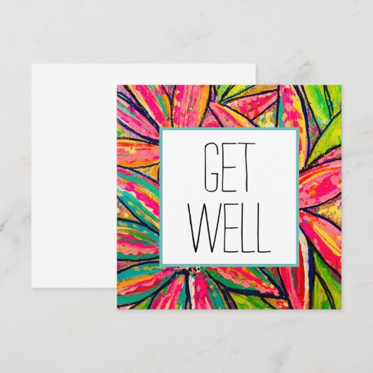 Get well cards (正面/裏面)