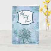 Get Well Daisy Card カード (黄色い花)