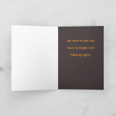 Get Well Fast Pet Frog カード (内部)