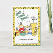 GET WELL - FROM GROUP Card カード (正面)
