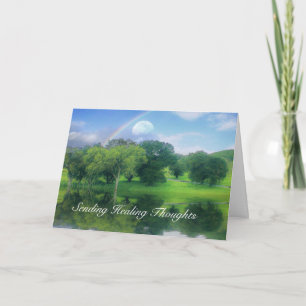 Get Well Healing Thoughtsカード カード