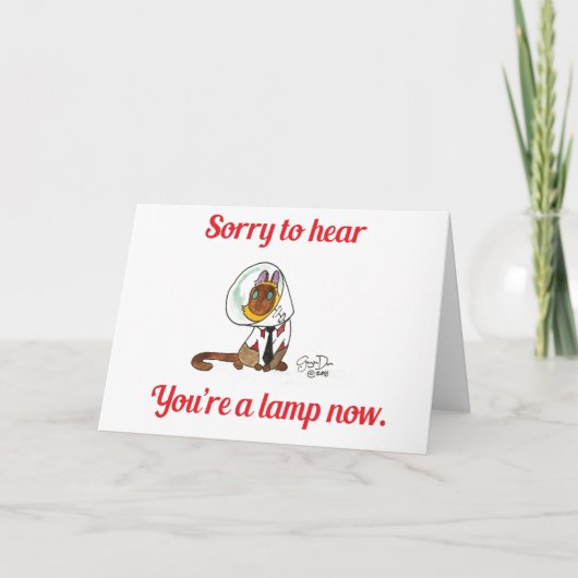 Get Well Soonカード シーズンカード (正面)