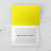 Get Well Soonトイレ紙転が カード (内部)