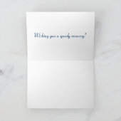 Get Well Soonビーチ カード (内部)