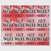 Get Well Soonラッピング紙 ラッピングペーパー (フラット)