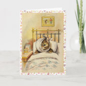 Get Well Soon子猫カード カード (正面)