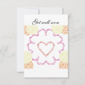 Get Well Soon カード (正面)