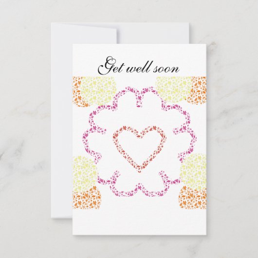 Get Well Soon カード (正面)