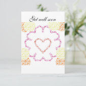 Get Well Soon カード (スタンド正面)