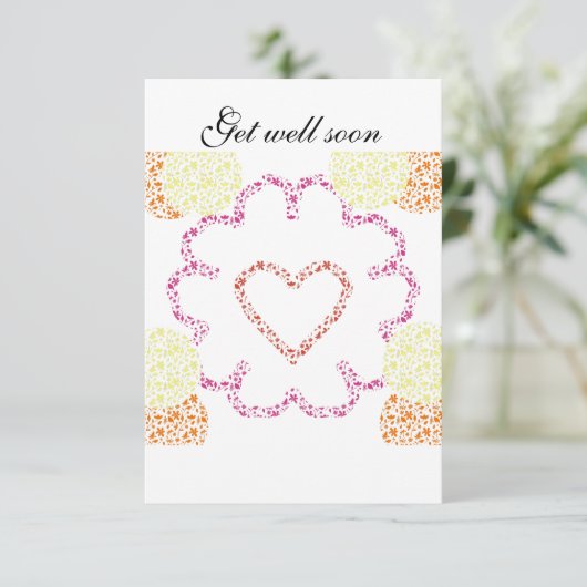 Get Well Soon カード (スタンド正面)