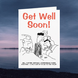 Get Well Soon – メッセージ内でパーソナライズ カード