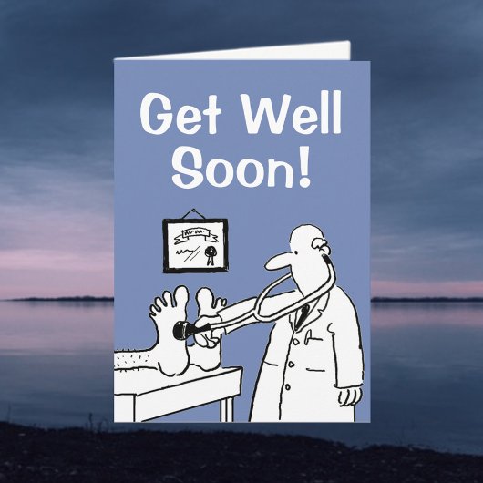 Get Well Soon – メッセージ内でパーソナライズ カード