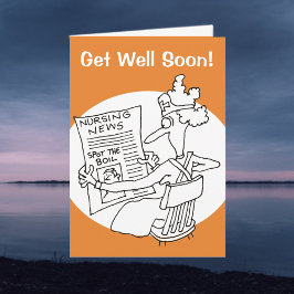 Get Well Soon – メッセージ内でパーソナライズ カード