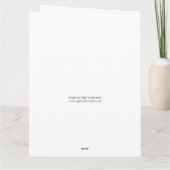 Get Well Soon – 松葉杖に包帯を付けた男 カード (裏面)