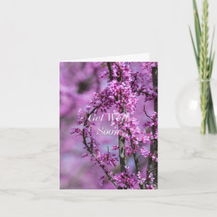 Get Well Soon Avondale Redbud Art カード