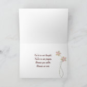 Get Well Soon Butterflies  カード (内部)