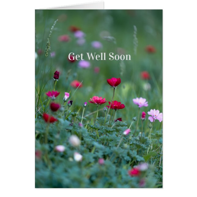 Get Well Soon Card (正面)