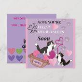 Get well soon Card (正面/裏面)