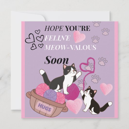 Get well soon Card (正面)