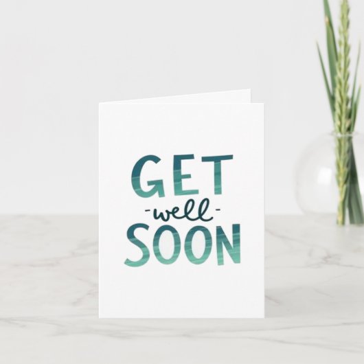 Get Well Soon Card カード (正面)