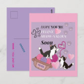 Get well soon Card ポストカード (正面/裏面)