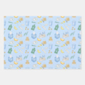 Get Well Soon Feel Better Sick Day Cold and Flu ラッピングペーパーシート (正面)
