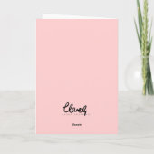 Get Well Soon Flowers カード (裏面)