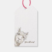 Get Well Soon Giftラベル ギフトタグ (正面)