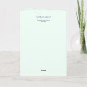 Get well soon greeting card   シーズンカード (裏面)