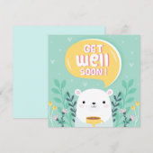 Get Well Soon Holiday Card シーズンカード (正面/裏面)