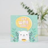 Get Well Soon Holiday Card シーズンカード (スタンド正面)