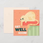 Get Well Soon Holiday Card シーズンカード (正面/裏面)