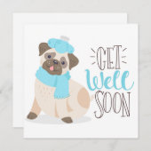 Get Well Soon Holiday Card シーズンカード (正面/裏面)