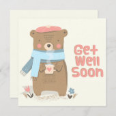 Get Well Soon Holiday Card シーズンカード (正面/裏面)