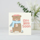 Get Well Soon Holiday Card シーズンカード (スタンド正面)
