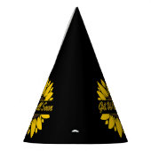 Get Well Soon Sunflowerパーティー帽子 パーティーハット (左)