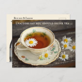 Get Well Soon Wine Loverポストカード ポストカード (正面/裏面)