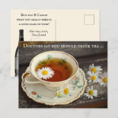 Get Well Soon Wine Loverポストカード ポストカード (正面/裏面)