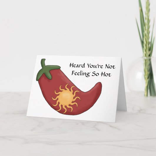 Get Welle Hot Red Chili Pepper Card – ウェスタン カード (正面)