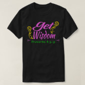 Get Wisdom Prov 4  Tシャツ (デザイン正面)