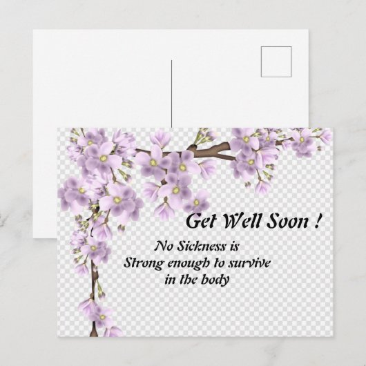 Get Wishesカード ポストカード (正面/裏面)