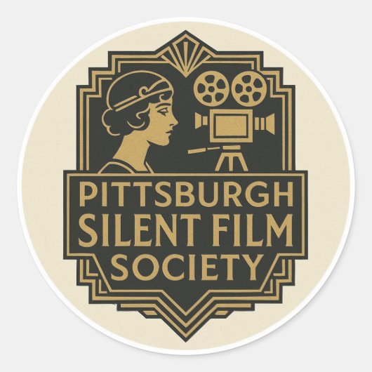 get yer stickers here  ラウンドシール (正面)