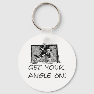 Get Your Angle On - Hockey Goalie Keychain キーホルダー
