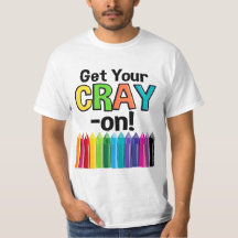 Get your Cray On Rainbow 熱狂する Crayon Art先生