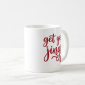 Get Your Jingle On Festive Christmas Mug コーヒーマグカップ (正面右)